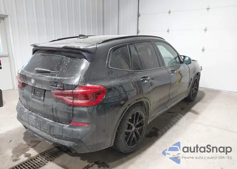 2020 BMW X3 M Competition z USA, uszkodzony, nr VIN 5YMTS0C09LLT10192